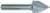 MAGNATE 710 V-Grooving Router Bit - 60 Degree; 1/4" Cutting Diameter; 1/4" Shank Diameter; 3/8" Cutting Length; 1-1/4" Shank Length; 2-Flute Carbide Tipped