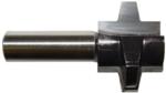 MAGNATE 7101A Wedge Tongue & Groove Bit - Groove Profile; 5/8" - 7/8" Material Thickness; 1-7/16" Overall Diameter; 1-1/2" Shank Length; 1/2" Shank Diameter, 2-Flute Carbide Tipped