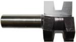 MAGNATE 7101B Wedge Tongue & Groove Bit - Tongue Profile; 5/8" - 7/8" Material Thickness; 1-7/16" Overall Diameter; 1-1/2" Shank Length; 1/2" Shank Diameter, 2-Flute Carbide Tipped