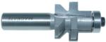 MAGNATE 7102B V-Matching Tongue & Groove Router Bit - Groove Profile; 3/4" - 1" Material Thickness; 1-7/16" Overall Diameter; 1/2" Shank Diameter, 1-1/2" Shank Length, 2-Flute Carbide Tipped