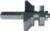 MAGNATE 7103A V-Matching Tongue & Groove Router Bit - Tongue Profile; 1" to 1-1/4" Material Thickness; 1-7/16" Overall Diameter; 1/2" Shank Diameter, 1-1/2" Shank Length, 2-Flute Carbide Tipped