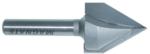Magnate 712 V-Grooving Router Bit - 60 Degree; 3/4" Cutting Diameter; 1/4" Shank Diameter; 13/16" Cutting Length; 1-1/4" Shank Length