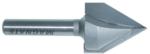 MAGNATE 712 V-Grooving Router Bit - 60 Degree; 3/4" Cutting Diameter; 1/4" Shank Diameter; 13/16" Cutting Length; 1-1/4" Shank Length; 2-Flute Carbide Tipped