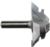 MAGNATE 7201 45-Degree Corner Lock Mitre Router Bit - 1" Cutting Length; 1/2" Shank Diameter; 3" Cutting Diameter; 1-1/2" Shank Length; 2-Flute Carbide Tipped