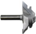 MAGNATE 7201 45-Degree Corner Lock Mitre Router Bit - 1" Cutting Length; 1/2" Shank Diameter; 3" Cutting Diameter; 1-1/2" Shank Length; 2-Flute Carbide Tipped
