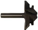 MAGNATE 7204 45-Degree Corner Lock Mitre Router Bit - 5/8" Cutting Length; 1/4" Shank Diameter; 1-1/2" Cutting Diameter; 1-1/4" Shank Length; 2-Flute Carbide Tipped