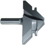 MAGNATE 7205 45-Degree Corner Lock Mitre Router Bit - 1-5/8" Cutting Length; 1/2" Shank Diameter; 3-1/2" Cutting Diameter; 1-1/2" Shank Length; 2-Flute Carbide Tipped