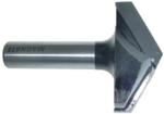 Magnate 721 V-Grooving Router Bit - 120 Degree; 3/4" Cutting Diameter; 1/4" Shank Diameter; 1/2" Cutting Length; 1-1/4" Shank Length
