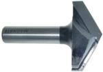 MAGNATE 721 V-Grooving Router Bit - 120 Degree; 3/4" Cutting Diameter; 1/4" Shank Diameter; 1/2" Cutting Length; 1-1/4" Shank Length; 2-Flute Carbide Tipped