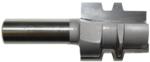 MAGNATE 7302 Glue Joint Router Bit - 1-1/4" Cutting Length; 1/2" Shank Diameter; 1-1/2" Shank Length; 1-1/8" Overall Diameter; 2-Flute Carbide Tipped