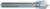 MAGNATE 731 V-Grooving Router Bit, 90 Degree with Top Bearing - 3/8" Cutting Diameter; 1/4" Shank Diameter; 1/2" Cutting Length; 1-1/4" Shank Length; BR-18 Bearing; 2 Flute Carbide Tipped