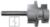 MAGNATE 7361 Reversible Glue Joint Router Bit - 1" Cutting Length; 1/4" Shank Diameter; 1-1/4" Shank Length; 1-1/4" Overall Diameter; 2-Flute Carbide Tipped