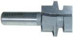 MAGNATE 7362 Reversible Glue Joint Router Bit - 1" Cutting Length; 1/2" Shank Diameter; 1-1/2" Shank Length; 1-1/4" Overall Diameter; 2-Flute Carbide Tipped