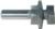 MAGNATE 7363 Reversible Glue Joint Router Bit - 1-1/8" Cutting Length; 1/2" Shank Diameter; 1-1/2" Shank Length; 1-1/2" Overall Diameter; 2-Flute Carbide Tipped