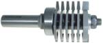 MAGNATE 7381 Adjustable Finger Joint Router Bit - 1-3/8" Cutting Length; 1/2" Shank Diameter; 1-9/16" Overall Diameter; 1-1/2" Shank Length; 2-Flute Carbide Tipped