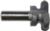 MAGNATE 7422 Door Pull Router Bit - 1-1/2" Overall Diameter; 7/8" Cutting Length; 5/64" & 15/64" Radius; 1/2" Shank Diameter, 2-Flute Carbide Tipped