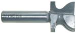 MAGNATE 7425 Window Sill Edge Router Bit - 1-1/4" Overall Diameter; 13/16" Profile Height; 7/32" Radius; 5/8" Small Diameter; 1/2" Shank Diameter, 2" Shank Length, 2-Flute Carbide Tipped