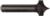 MAGNATE 7503 Point Cutting Roundover Router Bit - 1/4" Radius; 1/4" Shank Diameter; 1/2" Cutting Length; 1-1/4" Shank Length; 2-Flute Carbide Tipped
