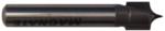 MAGNATE 7507 Point Cutting Roundover Router Bit - 1/8" Radius; 1/4" Shank Diameter; 3/8" Cutting Length; 1-1/4" Shank Length; 2-Flute Carbide Tipped