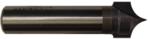 MAGNATE 7513 Point Cutting Roundover Router Bit - 5/16" Radius; 1/2" Shank Diameter; 9/16" Cutting Length; 2" Shank Length; 2-Flute Carbide Tipped