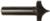 MAGNATE 7515 Point Cutting Roundover Router Bit - 9/16" Radius; 1/2" Shank Diameter; 13/16" Cutting Length; 2" Shank Length; 2-Flute Carbide Tipped