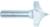 MAGNATE 7517 Point Cutting Roundover Router Bit - 3/4" Radius; 1/2" Shank Diameter; 1" Cutting Length; 2" Shank Length; 2-Flute Carbide Tipped