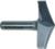 MAGNATE 7524 Combination Rope Molding Router Bit - 2-1/2" Cutting Diameter; 5-5/16" Radius; 5/8" Profile Height; 1/2" Shank Diameter, 2" Shank Length, 2-Flute Carbide Tipped