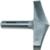 MAGNATE 7527 Combination Rope Molding Router Bit - 3" Cutting Diameter; 6-3/8" Radius; 3/4" Profile Height; 1/2" Shank Diameter, 2" Shank Length, 2-Flute Carbide Tipped