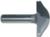 MAGNATE 7544 Combination Barley Twist Router Bit - 2" Cutting Diameter; 0.9167" & 2-1/8" Radius; 1/2" Profile Height; 1/2" Shank Diameter, 2" Shank Length, 2-Flute Carbide Tipped
