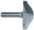 MAGNATE 7545 Combination Barley Twist Router Bit - 2-1/2" Cutting Diameter; 1.1458 & 2-21/32" Radius; 5/8" Profile Height; 1/2" Shank Diameter, 2" Shank Length, 2-Flute Carbide Tipped