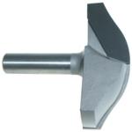 MAGNATE 7546 Combination Barley Twist Router Bit - 3" Cutting Diameter; 1-3/8" & 3-3/16" Radius; 3/4" Profile Height; 1/2" Shank Diameter, 2" Shank Length, 2-Flute Carbide Tipped