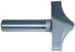 MAGNATE 7552 Barley Twist Router Bit - 2" Cutting Diameter; 1/2" Profile Height; 1/2" Shank Diameter; 2" Shank Length; 1/4" & 1" Radius; 2-Flute Carbide Tipped
