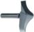 MAGNATE 7553 Barley Twist Router Bit - 3" Cutting Diameter; 3/4" Profile Height; 1/2" Shank Diameter; 2" Shank Length; 3/8" & 1-1/2" Radius; 2-Flute Carbide Tipped