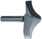 MAGNATE 7553 Barley Twist Router Bit - 3" Cutting Diameter; 3/4" Profile Height; 1/2" Shank Diameter; 2" Shank Length; 3/8" & 1-1/2" Radius; 2-Flute Carbide Tipped