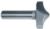 MAGNATE 7554 Barley Twist Router Bit - 1-1/2" Cutting Diameter; 3/8" Profile Height; 1/2" Shank Diameter; 2" Shank Length; 3/16" & 3/4" Radius; 2-Flute Carbide Tipped