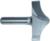 MAGNATE 7556 Barley Twist Router Bit - 2-1/2" Cutting Diameter; 5/16" Profile Height; 1/2" Shank Diameter; 2" Shank Length; 5/16" & 1-1/4" Radius; 2-Flute Carbide Tipped