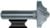 MAGNATE 7564 Shallow Classic Point Router Bit - 3/8" Radius; 1-1/2" Cutting Diameter; 1/2" Shank Diameter; 3/4" Cutting Height; 2" Shank Length; 2-Flute Carbide Tipped