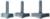 7580, 3-Bit Rope Molding Set - 7580