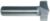 MAGNATE 7581 Rope Molding Router Bit - 1" Cutting Diameter; 2" Shank Length; 1/2" Shank Diameter; 1-1/16" Radius; 1/8" Profile Height; 2-Flute Carbide Tipped