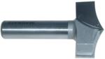 MAGNATE 7582 Rope Molding Router Bit - 1-1/2" Cutting Diameter; 2" Shank Length; 1/2" Shank Diameter; 1-19/32" Radius; 3/16" Profile Height; 2-Flute Carbide Tipped