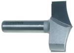 MAGNATE 7584 Rope Molding Router Bit - 2" Cutting Diameter; 2" Shank Length; 1/2" Shank Diameter; 2-1/8" Radius; 1/4" Profile Height; 2-Flute Carbide Tipped