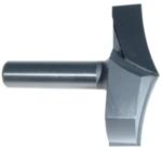 MAGNATE 7585 Rope Molding Router Bit - 2-1/2" Cutting Diameter; 2" Shank Length; 1/2" Shank Diameter; 2-21/32" Radius; 5/16" Profile Height; 2-Flute Carbide Tipped