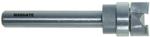 MAGNATE 7601R Pattern Router Bit - 1/2" Cutting Diameter; 1/4" Cutting Length; 1/4" Shank Diameter; 1-1/2" Shank Length; BR-04 Bearing; Cutting edges are designed for dado clean-out; 2-Flute Carbide Tipped