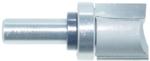 MAGNATE 7618 Pattern Router Bit - 1-1/8" Cutting Diameter; 1" Cutting Length; 1/2" Shank Diameter; 1-3/4" Shank Length; BR-07 Bearing; 2-Flute Carbide Tipped