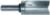 MAGNATE 7619 Pattern Router Bit - 1-1/8" Cutting Diameter; 2" Cutting Length; 1/2" Shank Diameter; 1-3/4" Shank Length; BR-07 Bearing; 2-Flute Carbide Tipped