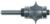 MAGNATE 7653 Leaf Edge Beading Carbide Tipped Router Bit - 1/4" Radius; 5/8" Cutting Length; 1/4" Shank Diameter; 1-1/2" Shank Length; 1-1/8" Overall Diameter; Comes with 2 Magnate BR-05 bearings.; 2-Flute Carbide Tipped