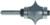 MAGNATE 7657 Leaf Edge Beading Carbide Tipped Router Bit - 5/16" Radius; 3/4" Cutting Length; 1/4" Shank Diameter; 1-1/2" Shank Length; 1-1/4" Overall Diameter; Comes with 2 Magnate BR-08 bearings.; 2-Flute Carbide Tipped