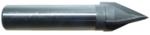 MAGNATE 767 V-Grooving & Carving 3-Flute Router Bit - 45 Degree; 5/8" Cutting Diameter; 1/2" Shank Diameter; 3/4" Cutting Length; 2" Shank Length; Carbide Tipped