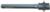 MAGNATE 7692 Reeding Extended Shank Router Bit - 1/2" Bead Height; 1-1/4" Cutting Height; 1/4" Radius; 1/2" Shank Diameter; 5" Shank Length, 2-Flute Carbide Tipped