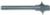 MAGNATE 7697 Reeding Extended Shank Router Bit - 1" Bead Height; 1-3/4" Cutting Height; 1/2" Radius; 1/2" Shank Diameter; 5" Shank Length, 2-Flute Carbide Tipped